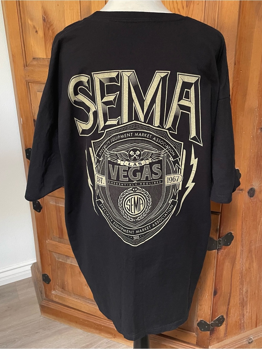 SEMA Las Vegas Black Graphic Tee - Men's Shirt